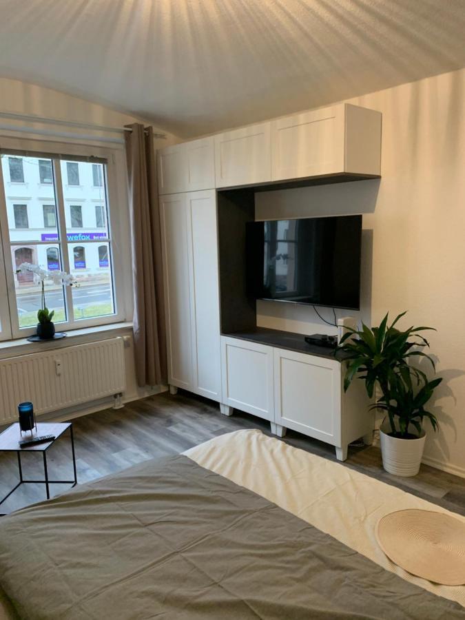 40 Qm Appartment Parkplatz, Balkon,Netflix, Prime Chemnitz Zewnętrze zdjęcie